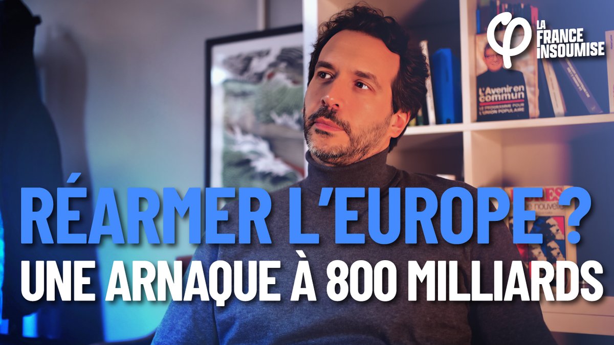 Le Livre blanc de la défense européenne nous promet l’autonomie stratégique de l’UE, mais en réalité c’est un tout autre projet : un alignement complet sur les USA avec une dépendance à l’OTAN, 800 mds d’€ pour réarmer l’UE… sans débat À qui profite vraiment cette politique ?