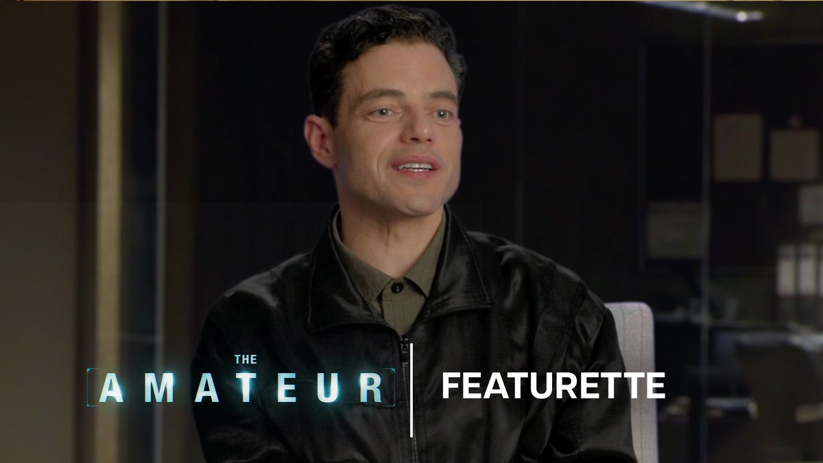 This Friday, experience #TheAmateur starring Academy Award® winner Rami Malek and Academy Award® nominee Laurence Fishburne. Get tickets now and see it on the biggest screen possible: