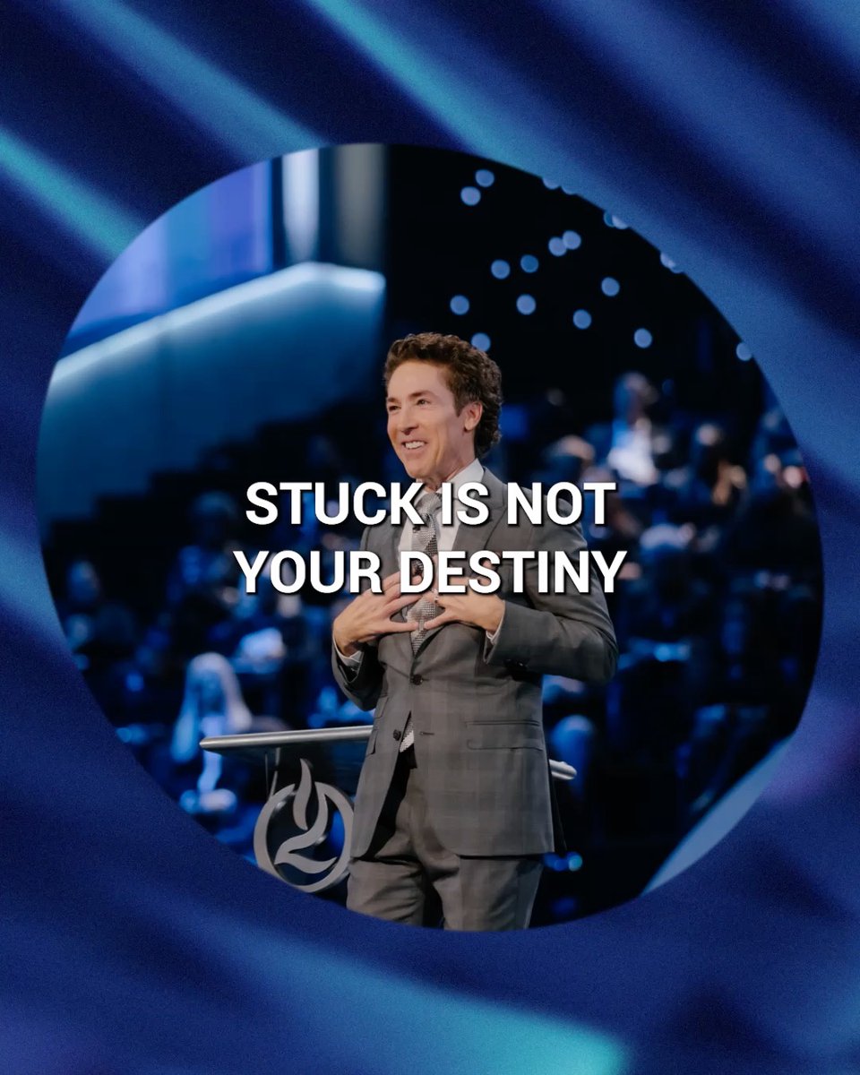 Life may not have treated you fairly. You have a good reason to stay where you are, but what happened to you did not stop your purpose. Mistakes you’ve made did not cancel your assignment. Listen to this message from Joel, "Getting Unstuck":