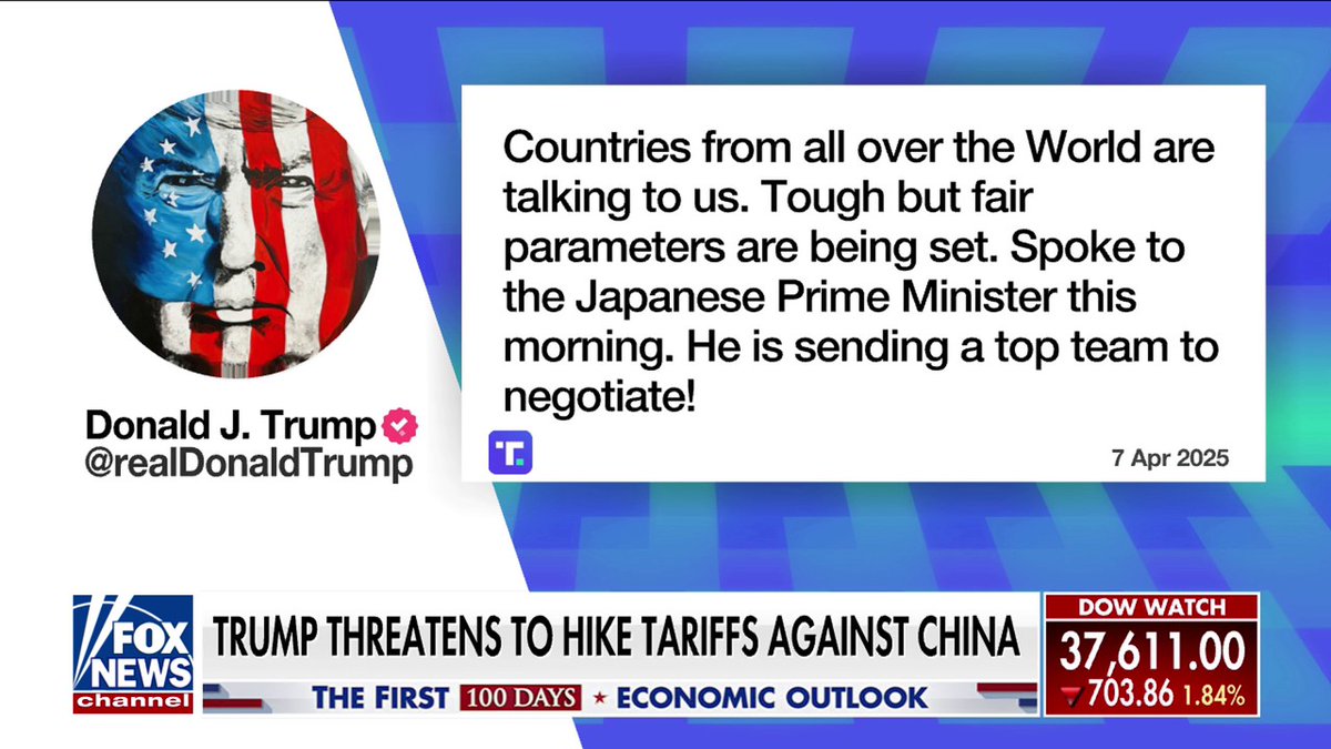 .Outnumbered discusses European Commission President Ursula von der Leyen offering the United States 'zero-for-zero' tariffs on industrial goods as the markets react to President Donald Trump's global trade policies.