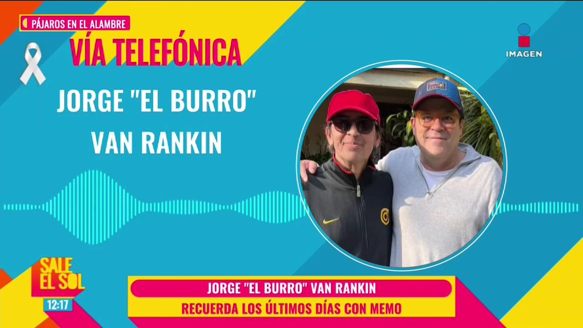 ¡EN VIVO! EN LÁGRIMAS #ElBurroVanRankin RECUERDA los últimos días junto a su gran amigo #MemoDelBosque #SaleElSol🌞: