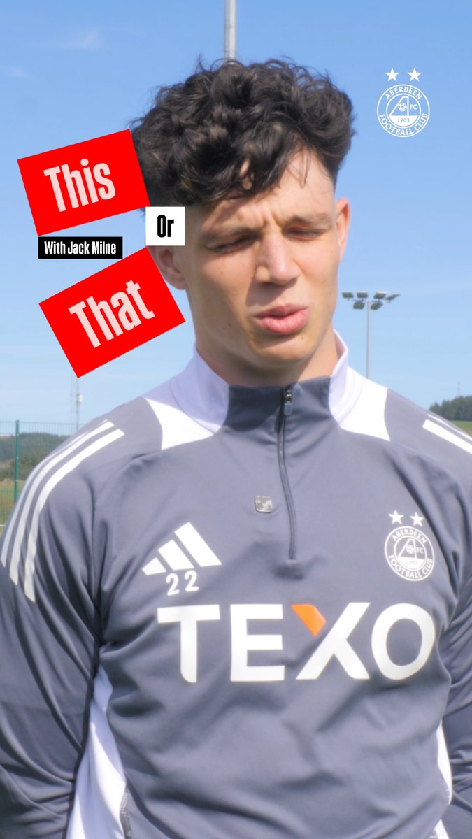This or that with Jack Milne 🤔