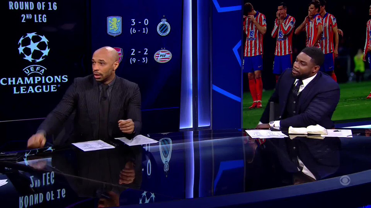 “They have 15 on the sleeve, we have none.” 👀 Thierry Henry discusses how he believes Arsenal should approach the #UCL quarterfinal clash with Real Madrid ⬇️