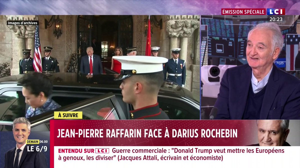 🗣️ Donald Trump "se constitue en situation de dictateur" juge Jacques Attali ▶️ Darius Rochebin