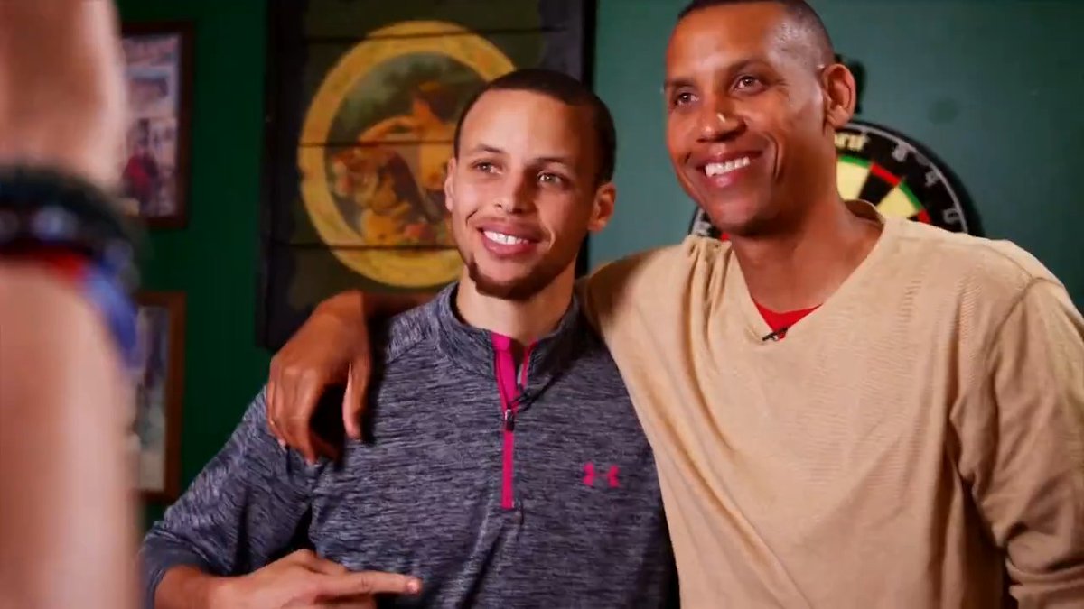 He studied the legend, then became one himself. Stephen Curry has officially surpassed Reggie Miller on the all-time scoring list 👏