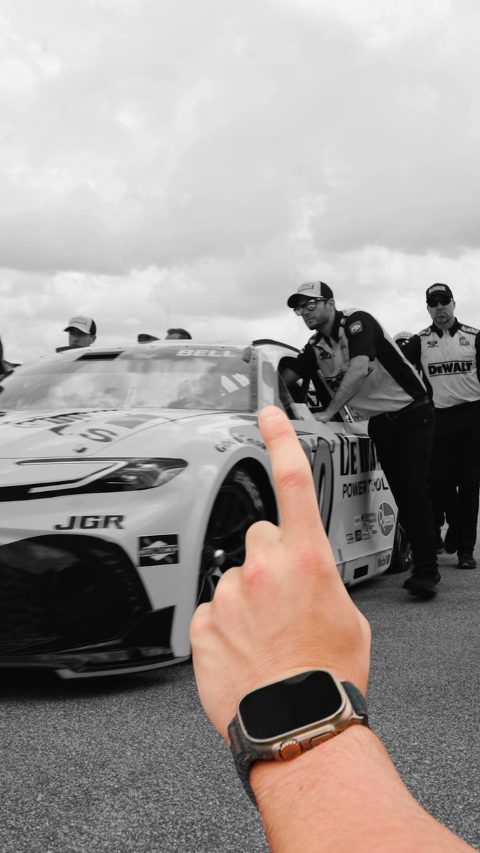 It's #NASCARThrowback weekend, live and in living color.
