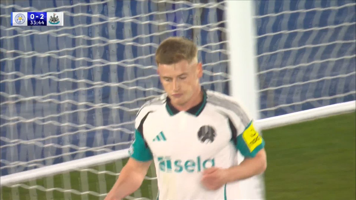 Harvey Barnes scores against his former club and Newcastle are THREE up in just over 30 minutes 😳