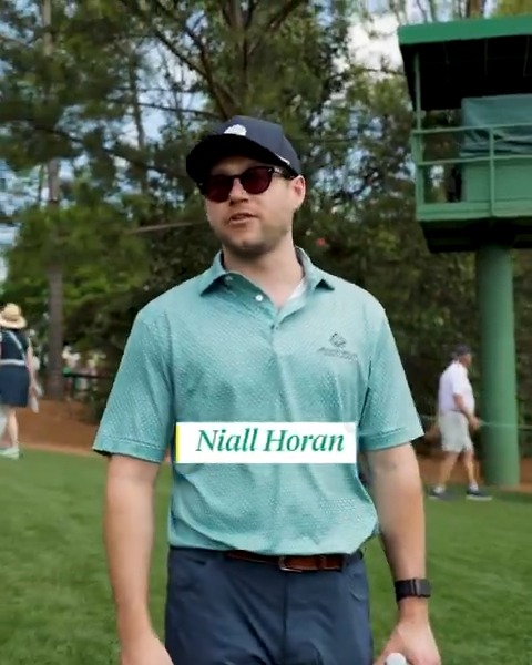 Take a stroll with @NiallHoran at Amen Corner. #ANWAgolf