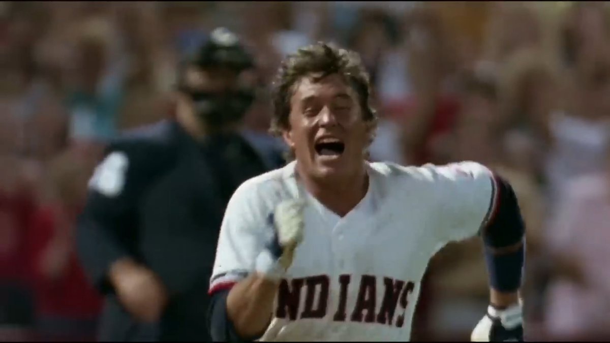 Major League premiered 36 years ago today. Which means there’s only one thing left to do: win the whole f-ing thing.