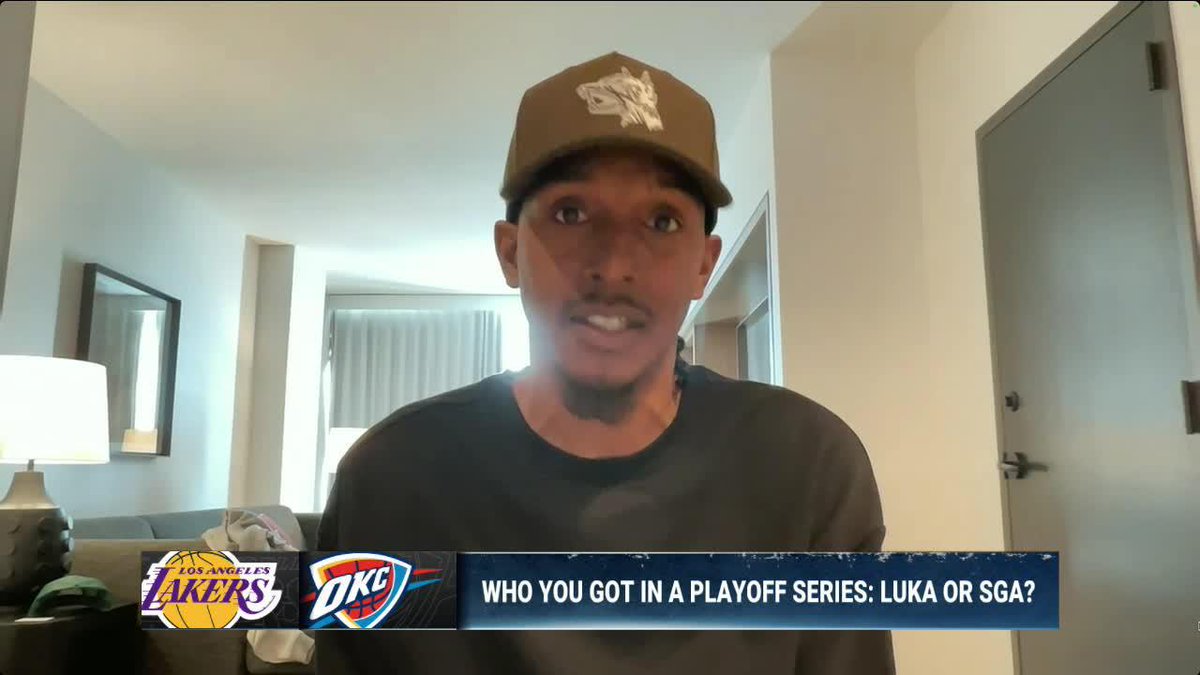 Lou Will says he’s taking SGA over Luka in a playoff series "Nikola Jokic is probably the only person I would even have a conversation about picking besides SGA going into a playoff series. This is easy for me." 👀 (🎥 Run It Back )