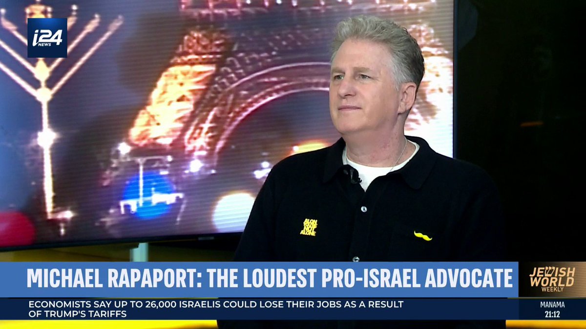 He's the loudest pro-Israel voice out there, he doesn't care how many acting jobs his advocacy costs him, and he isn't going anywhere. Watch our full interview with the legend MichaelRapaport Emily Frances