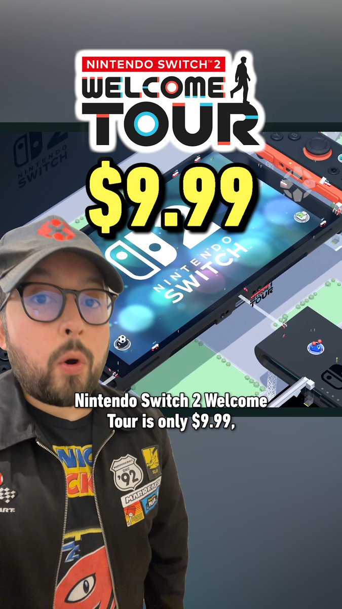 Nintendo has explained why Nintendo Switch 2 Welcome Tour costs $9.99: