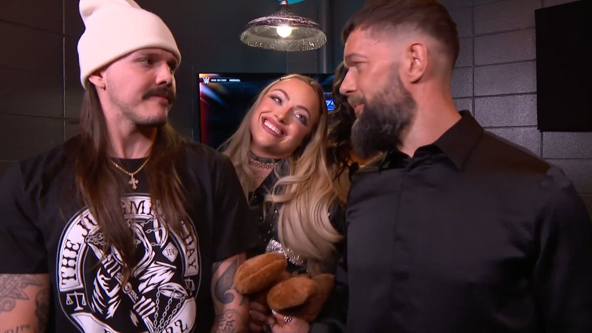 big brother finn telling dom what he needs to hear #WWERaw