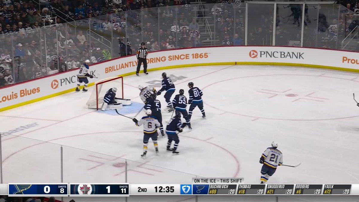 Pavel Buchnevich scores for the third consecutive game and it's glorious. #stlblues