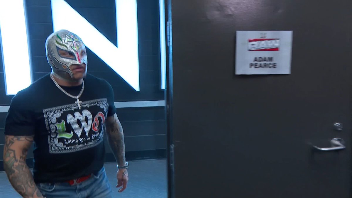 BREAKING: ♛Rey Mysterio❔ will go one-on-one with Grande Americano at #WrestleMania!