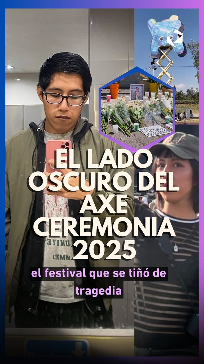 Tragedia en #AXE Ceremonia 2025: Dos jóvenes fallecieron por la seguridad inexistente y organizadores que se escudan en el silencio de un evento. No fue accidente, fue negligencia.