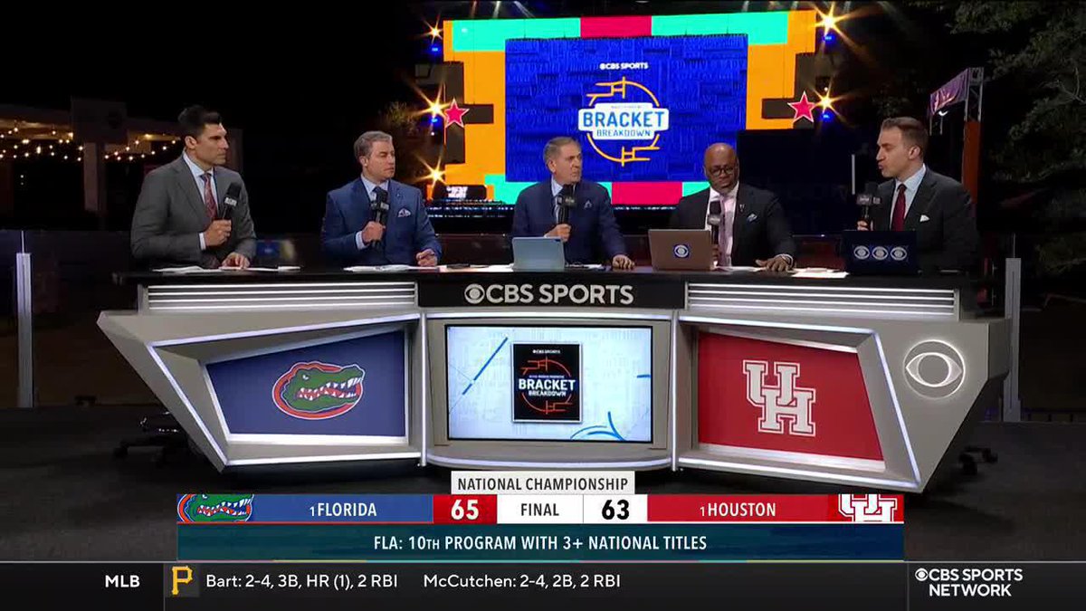 "This is why CBB is the greatest sport that we have in our society. We spent two days talking about the offense of Walter Clayton Jr... Tonight he helped Florida Gators Men’s Basketball win the National Championship by playing defense on Emanuel Sharp on that last play." -- Jon Rothstein