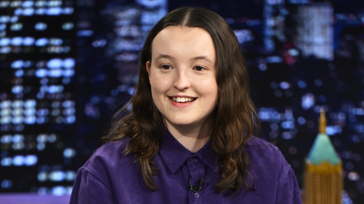 Bella Ramsey cried for the first time after reading the script for Season 2 of The Last of Us. #FallonTonight #TheLastOfUs