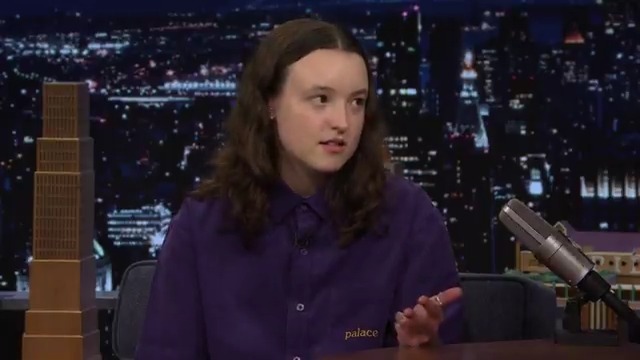 Bella Ramsey showcases their “Clicker” impression! The Last of Us #FallonTonight #TheLastOfUs
