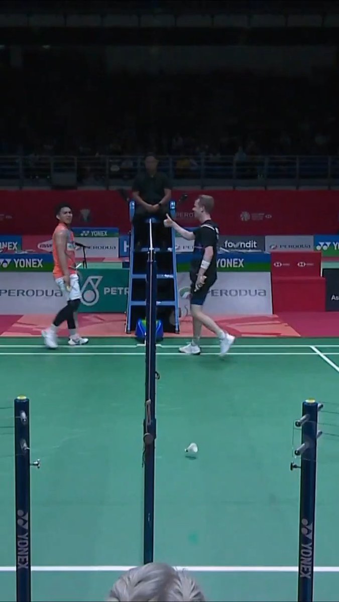 Net play so smooth, you get a 👍 and 🙌 from your opponent. 😁 Watch more 👉 #badminton