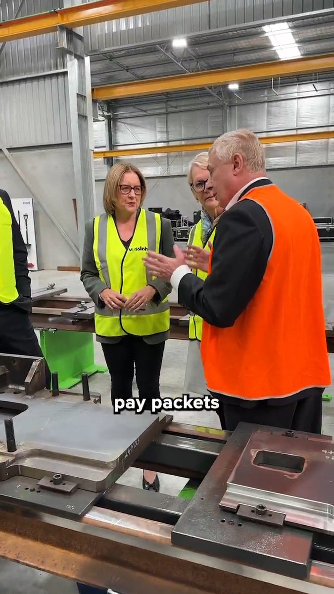 While Peter Dutton and the Liberal Party want to cut Victorian projects and jobs, we're getting on with building Victoria's future.