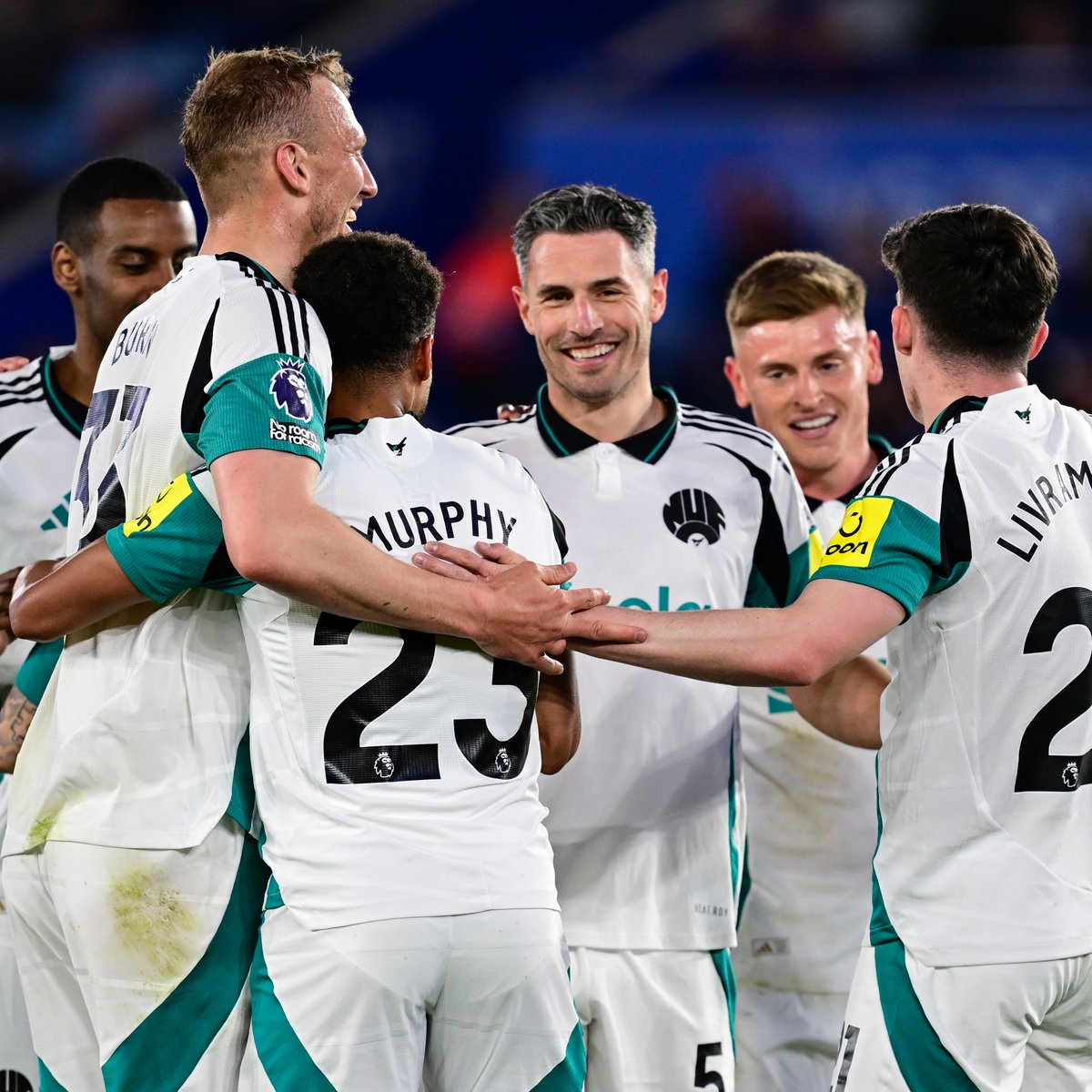 Fabian Schar almost scores an all-time Premier League goal 😲 But Jacob Murphy is on hand to score the rebound 😅