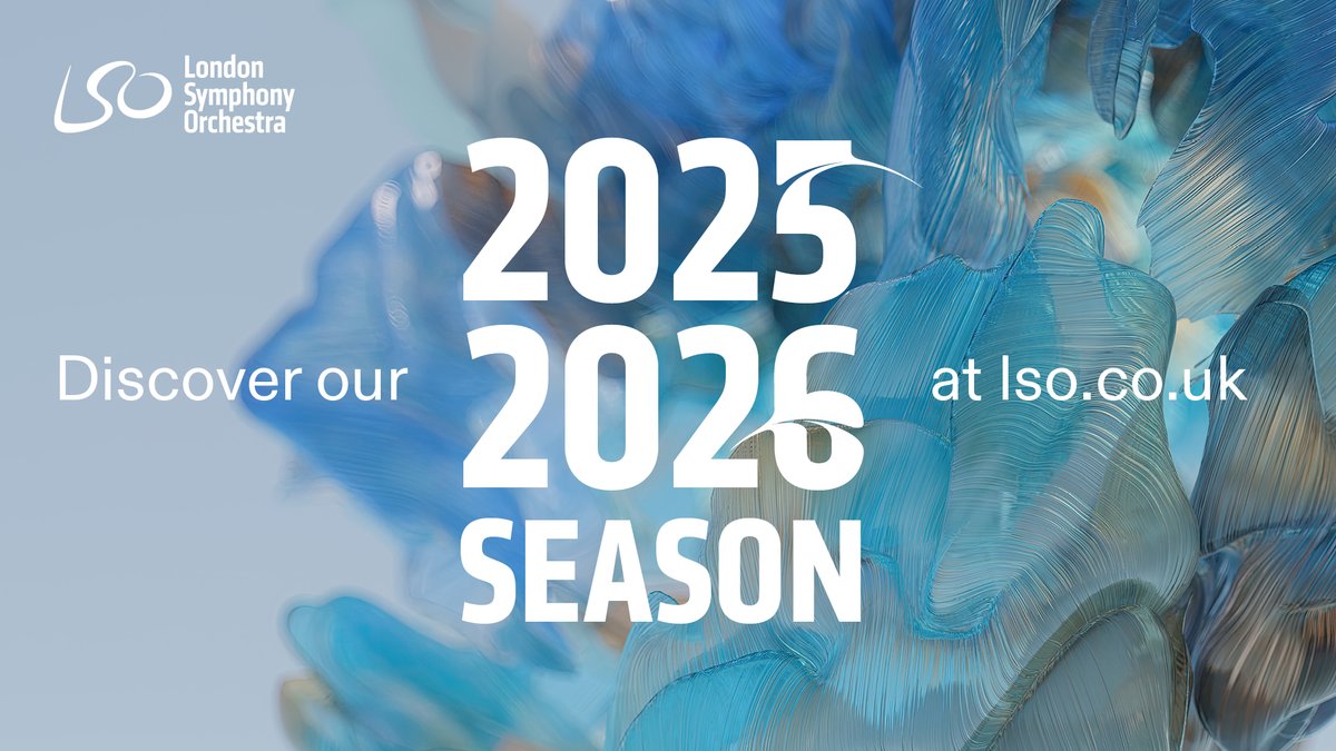 Announcing our 2025/26 season, with over 70 concerts at the Barbican & LSO St Luke’s! ✨ 🔗 Explore: 🎫 Priority booking: 9 Apr (Ambassador Friends & Pioneers), 11 Apr (All LSO Friends) 🎫 Public booking: 16 Apr