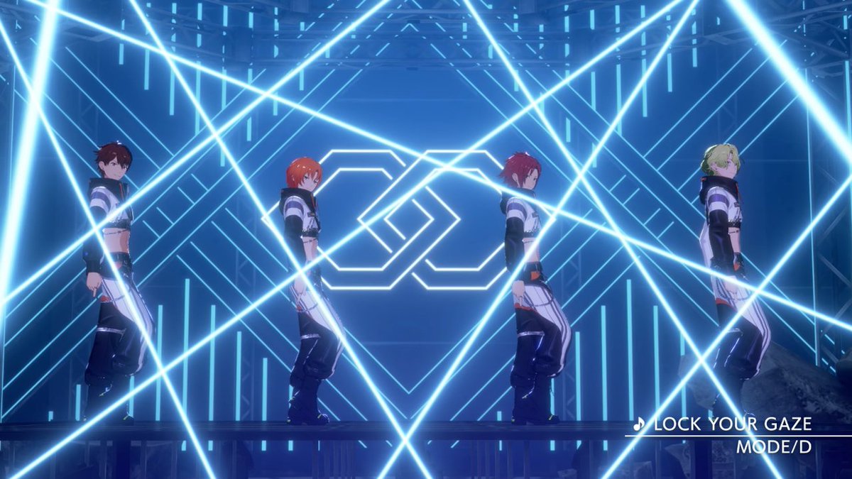 【お知らせ】 『MODE/D』が歌う『LOCK YOUR GAZE』は 4月9日 15時にライブ楽曲に追加予定✨ アプリでの登場に先行してMVを公開しました❗ ✳𝐂𝐡𝐨𝐫𝐞𝐨𝐠𝐫𝐚𝐩𝐡𝐞𝐝 by kazuki(s**t kingz)✳ ぜひチェックしてみてくださいね♪ #あんスタ