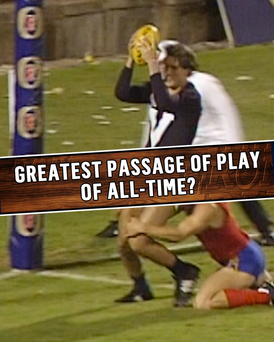 We want to know: Is this the best passage of play of all-time? State of Origin 1994: South Australia v Victoria. #TheFrontBar | Wednesday | 8.30pm AEST ๐บ