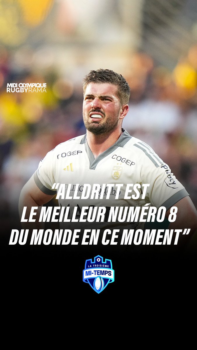 “Alldritt est le meilleur numéro 8 du monde en ce moment” Au milieu des très difficiles performances rochelaises, Grégory Alldritt surnage en ce moment. Malheureusement, les performances de l’international français ne suffisent pas à La Rochelle.
