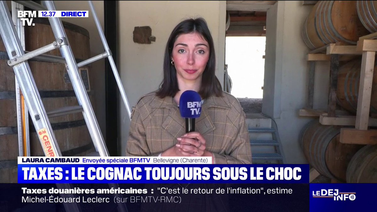 Taxes américaines: dès mercredi, le cognac exporté aux États-Unis sera taxé à 20%