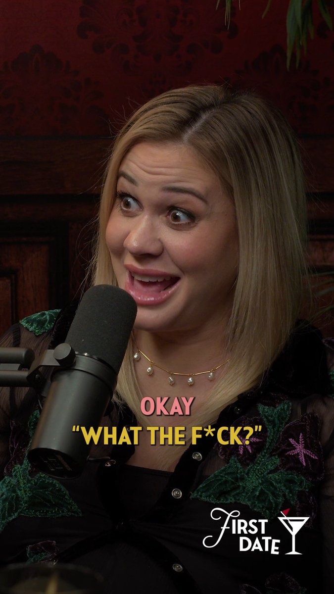 The sass level is off the charts. 📈 New #FirstDate with Bridget Phetasy is out now!