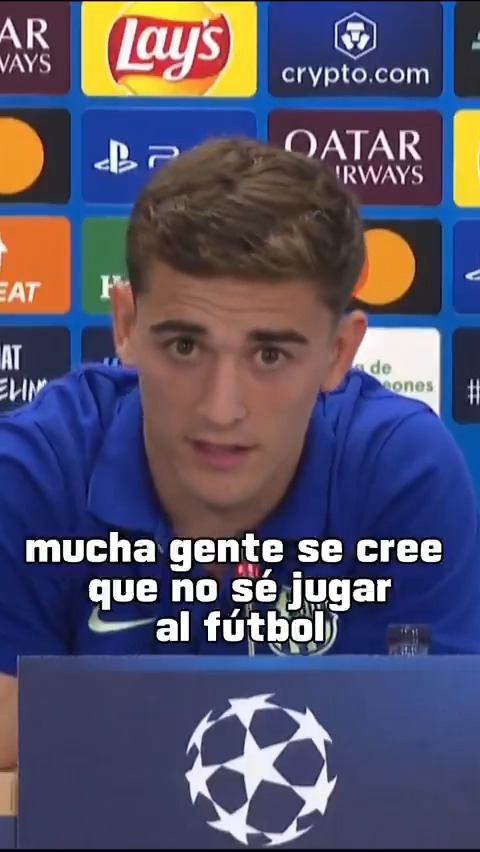 "MUCHA GENTE SE PIENSA QUE NO SÉ JUGAR AL FÚTBOL Y NO TIENE NI P... IDEA" 🔥🌶️ Gavi, como pocas veces se lo vio, respondió a las críticas