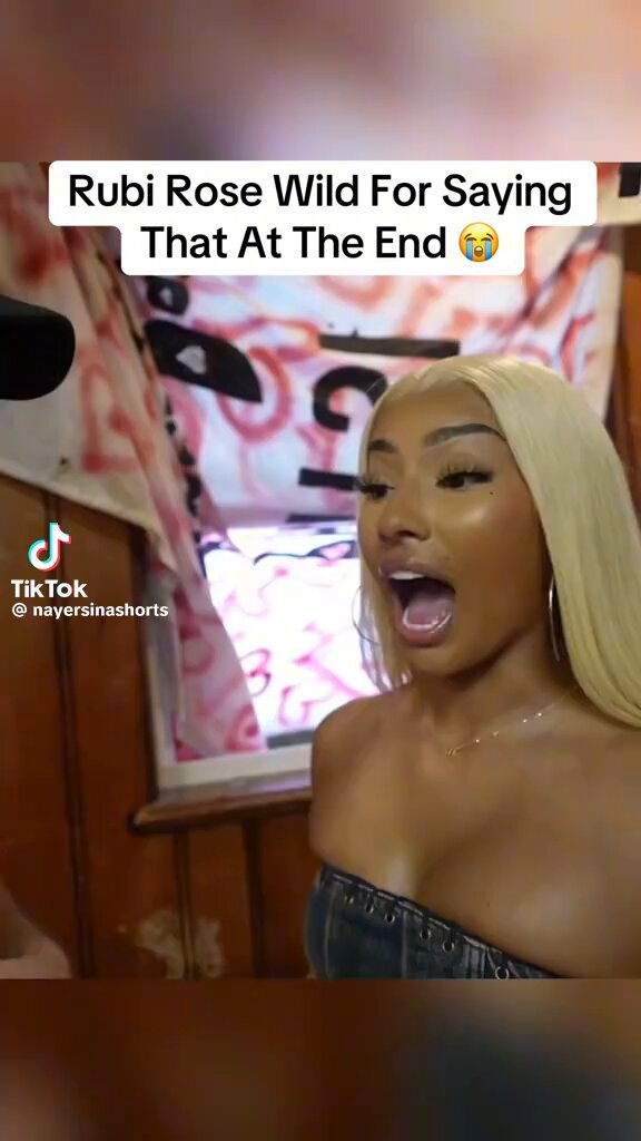 Rubi Rose at a frat party trying to get a #BWC too fuck 😭😵‍💫 #bleached #qoh #ebony #goon #bwwm