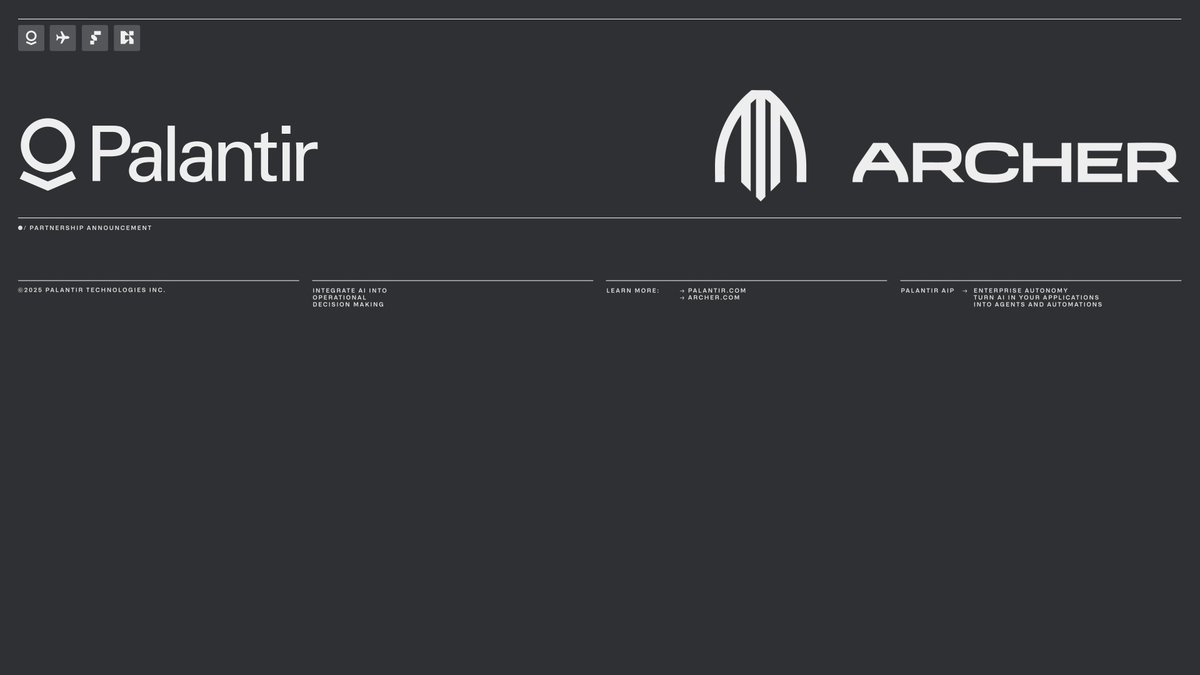 The next generation of aviation is built on Palantir.