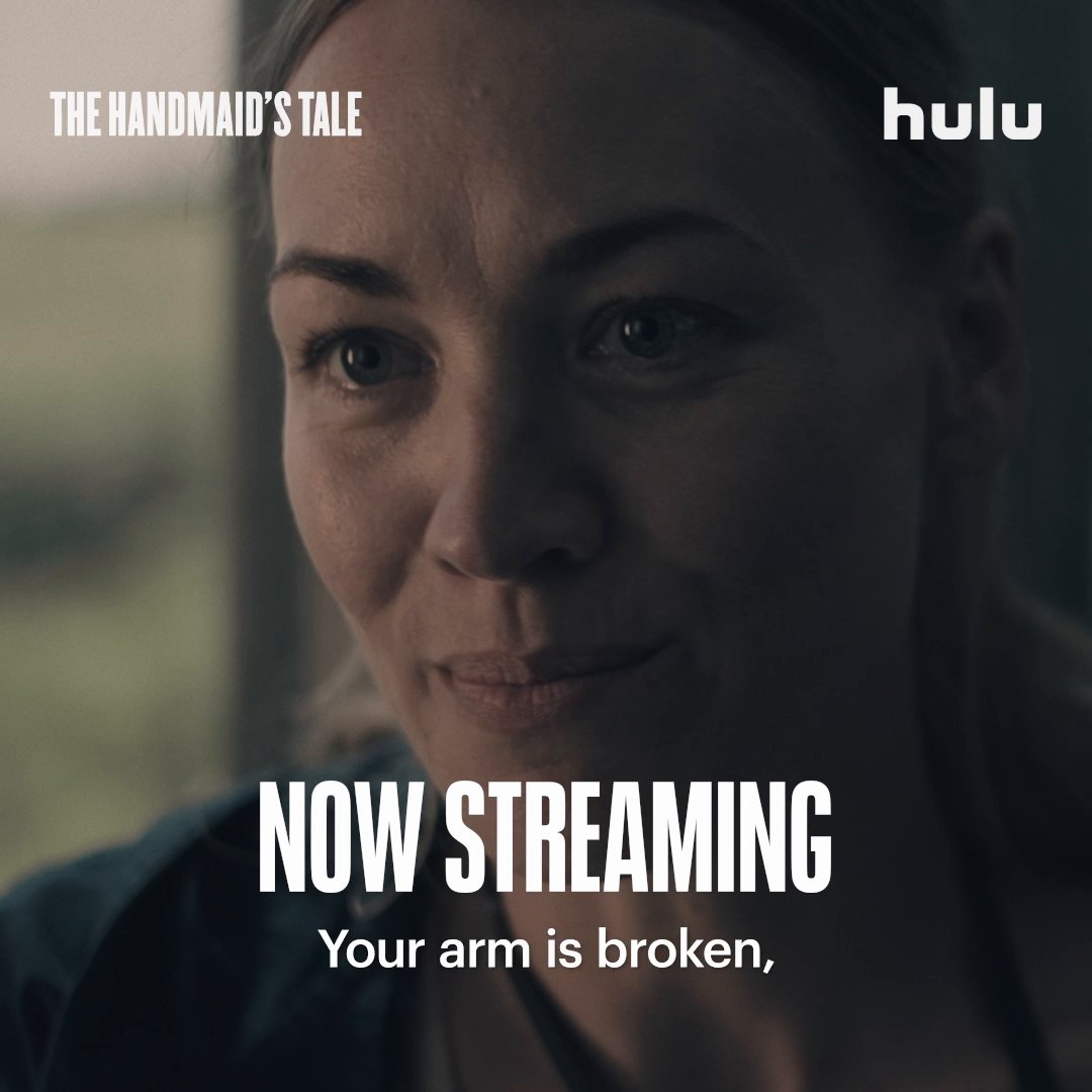Next stop: The final chapter. Watch the first three episodes now on Hulu and with #HuluOnDisneyPlus. #TheHandmaidsTale