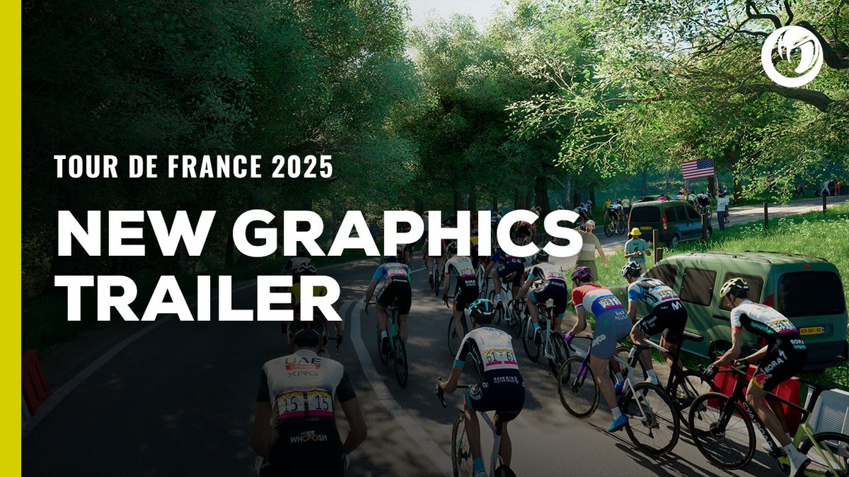 Discover the new graphics for Tour de France 2025. Experience new roads and other iconic races like never before. #TDF25 #TDF2025