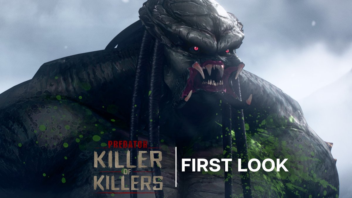 The first trailer for the ‘PREDATOR’ animated film has been released. Releasing June 6 on Hulu.