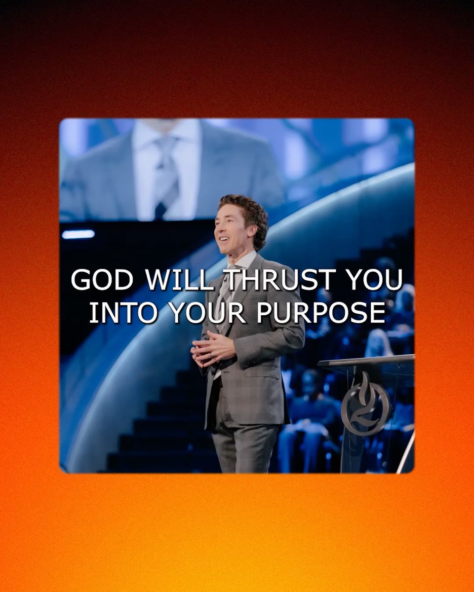 The good news is that God is not finished. He’s still working. Keep looking up. Keep thanking Him. Keep declaring what He promised. Keep talking like it’s on the way. Check out this new message from Joel! "Getting Unstuck":