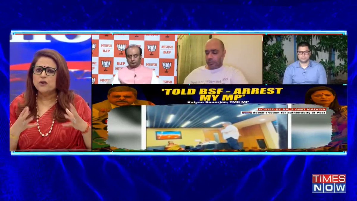 'Chatgate' storm hits TMC This is a party (TMC) that uses filthy language in public: Abhijit Iyer-Mitra The language that is used, provided these are all unverified screenshots of WhatsApp chats and unverified videos: Touseef Ahmed Khan তৌসিফ আহমদ খান @TheNewshour | @NavikaKumar