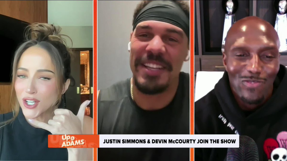 Justin Simmons to the Chiefs...? Devin McCourty talks some sense into the ex-Bronco. Kay Adams | Justin Simmons | Devin McCourty