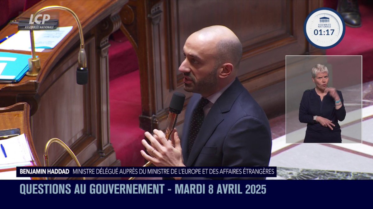 Benjamin Haddad éteint l'ignoble Caron : "votre groupe n'a cessé d'instrumentaliser ce sujet si tragique à des fins politiques, n'a cessé de souffler sur les braises de l'antisémitisme." Dispersé facon puzzle.