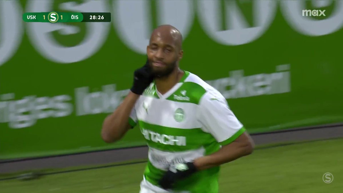 Jabir Abdihakim Ali är säker från straffpunkten när han kvitterar för VSK! ⚪🟢 📲 Se matchen på Max
