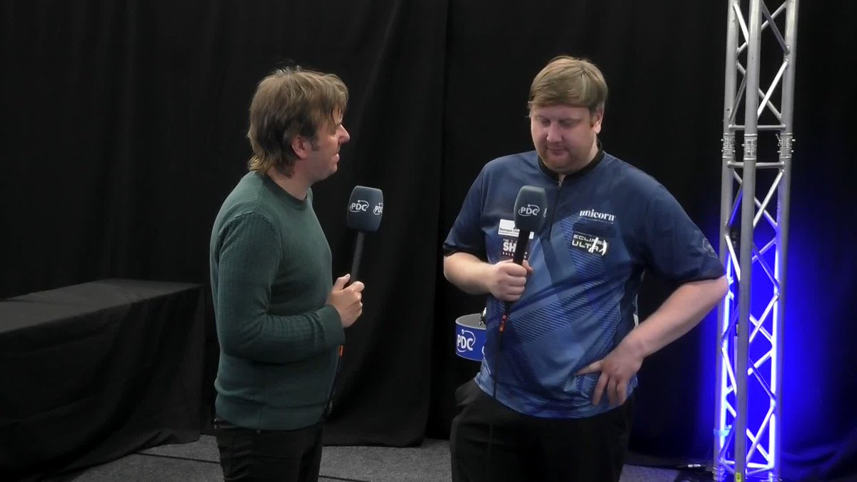 🗣️ "I'm quitting my job, I'm going to take darts full time because it's crazy right now, it's my dream!" Cameron Menzies speaks after his victory here in Leicester, as the Scotsman beat Peter Wright 8-3! 📺 #PC11