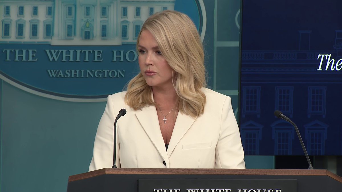 "The entire administration has always said that President Trump is willing to pick up the phone and talk." White House press secretary Karoline Leavitt speaks about Trump's willingness to negotiate following his global tariff announcement.