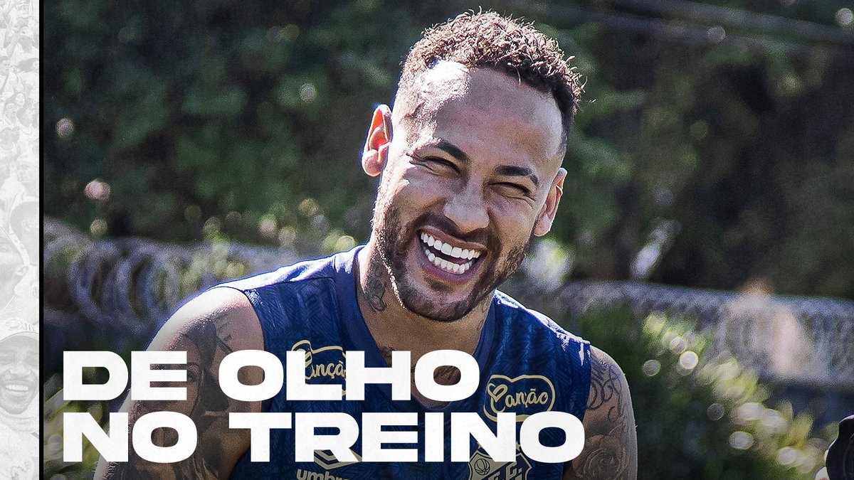 Início de preparação para o próximo desafio no #Brasileirão com Neymar de volta aos treinos!
