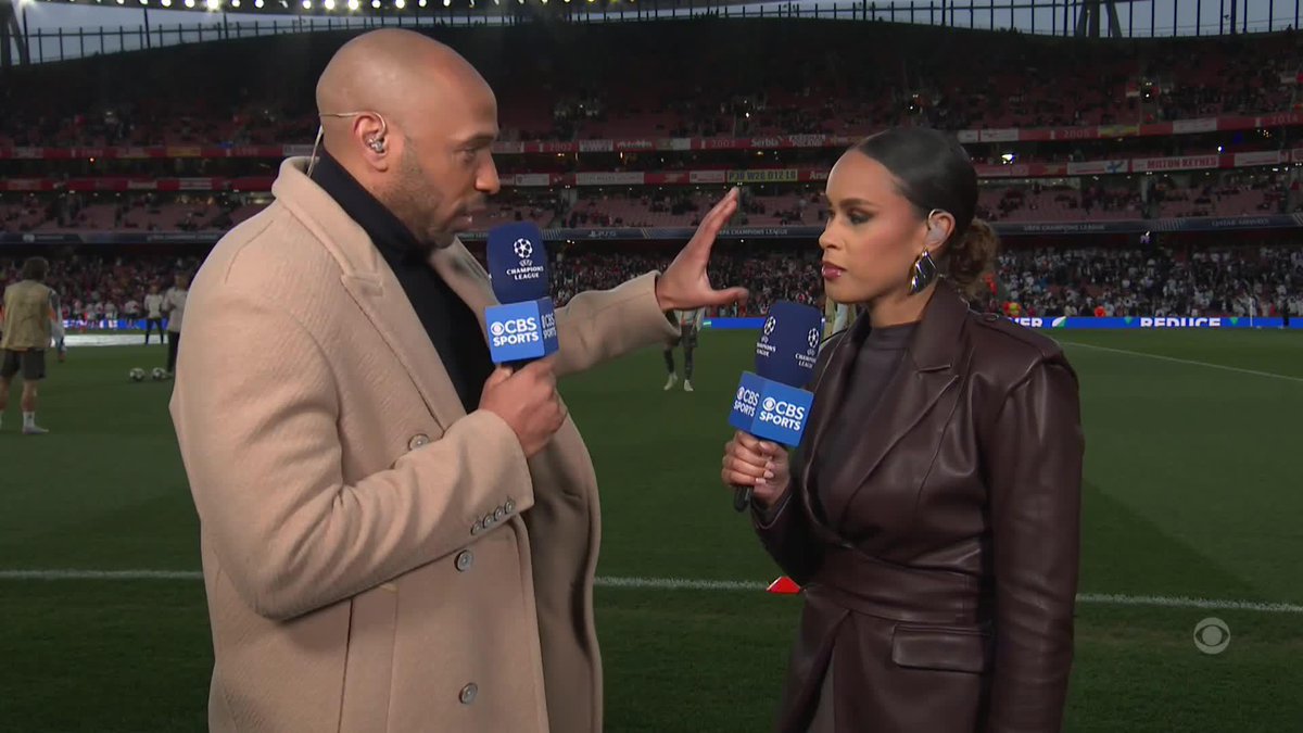 "I don't wish anything bad on him but tonight I said to him please, I don't want to see you." 😅 Titi greets his fellow country man Kylian Mbappe 🤝🇫🇷