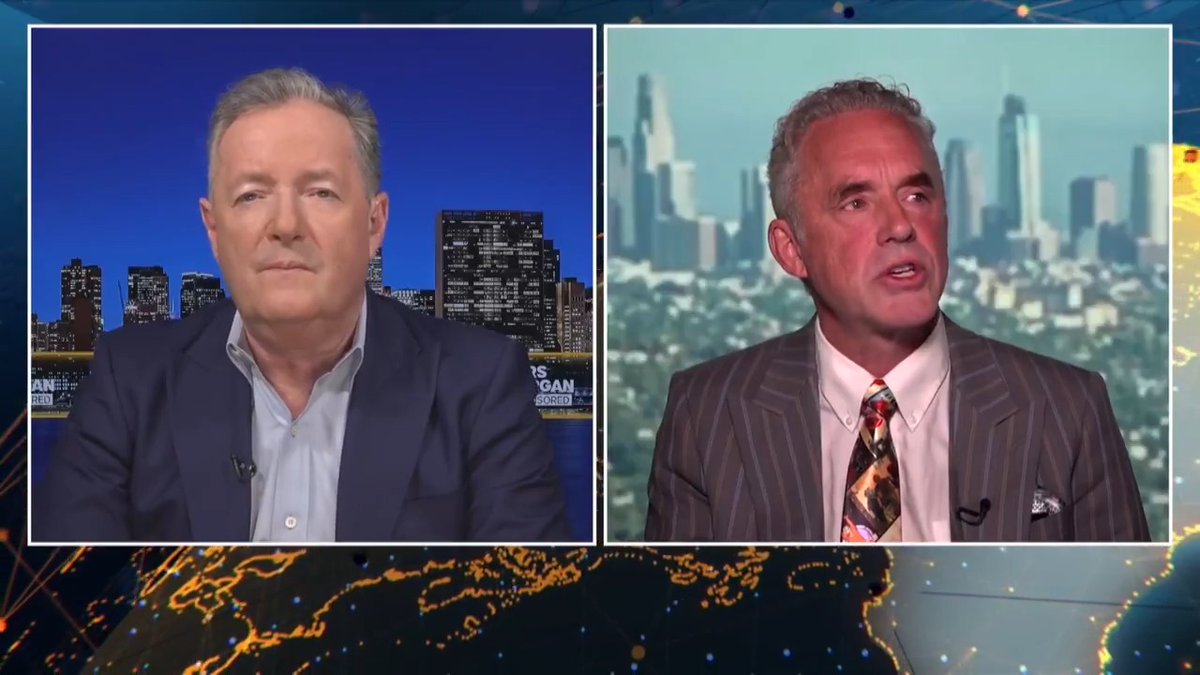 "I wouldn’t hold out much hope for the West if Andrew Tate is the direction that young men go in - because he’s a bad actor, right to the core." Jordan Peterson's latest interview with Piers Morgan is live NOW 👇 📺 Piers Morgan | @JordanBPeterson