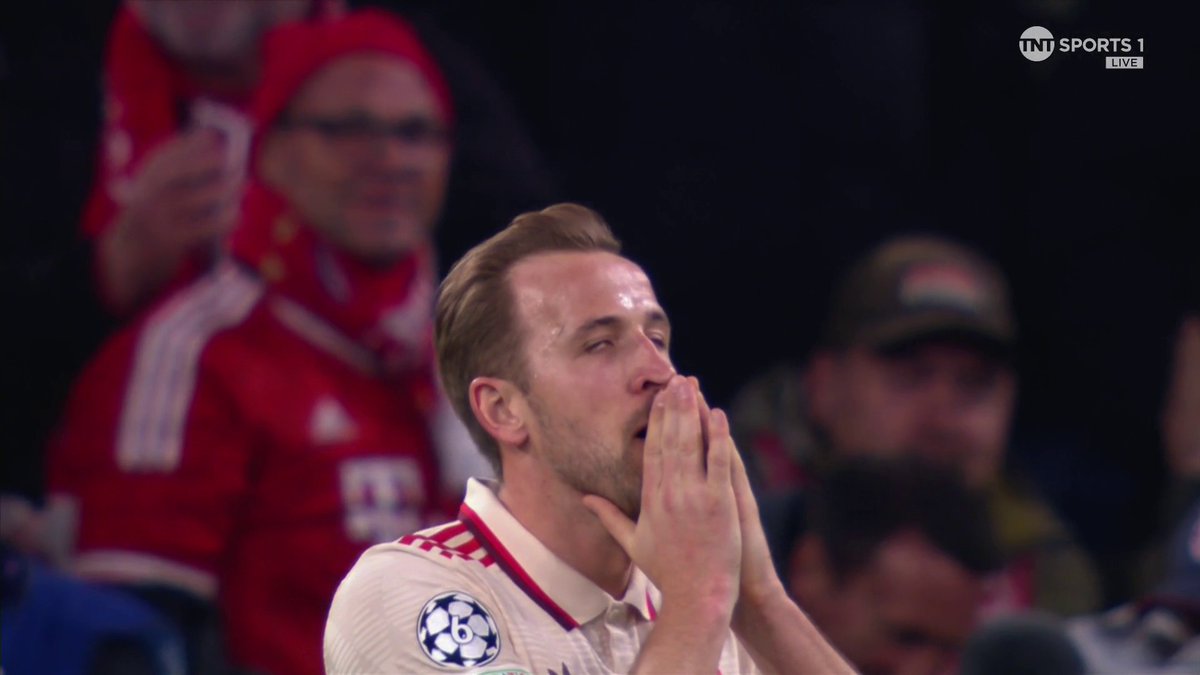 OFF THE POST 💥 Route one stuff from Bayern as Sané goes clear through, before working it to Olise who tees up Harry Kane, but his effort can only find the outside of the post 😫 📺 TNT Sports & discovery+ UK
