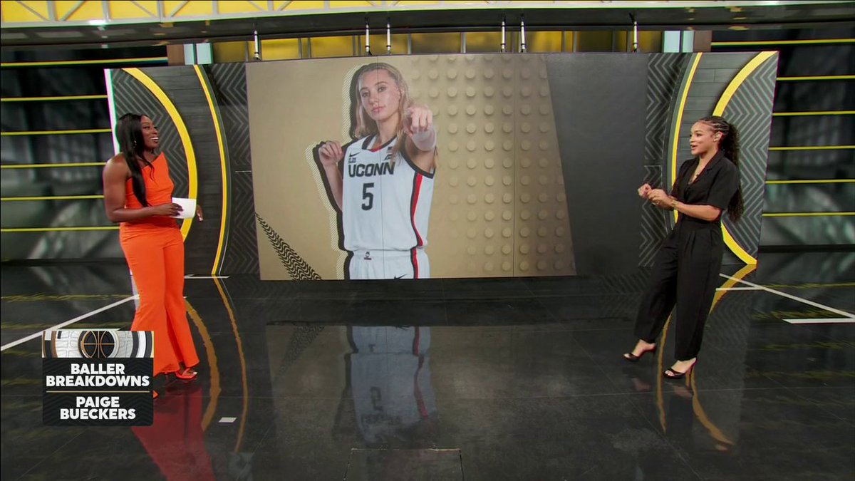 "It is almost guaranteed that Paige Bueckers will be the No. 1 overall pick." Andraya Carter and Chiney Ogwumike break down why Paige is expected to be the first off the board in the WNBA draft 📈